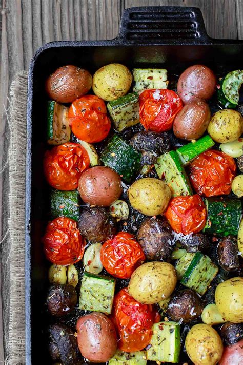 how to roast vegetables on stove top